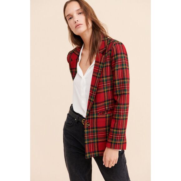 Cecilie Copenhagen Fenya Blazer Size L New